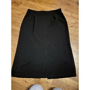 Women's Plus Briggs New York Black Skirt Size 20